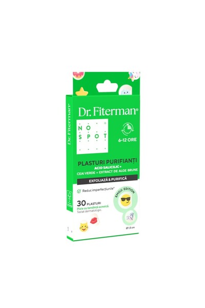 Fiterman Pharma NO SPOT Plasturi purificatori x 30 plasturi
