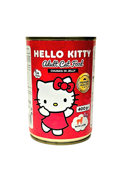 Hello Kitty ممتاز |   طعام رطب للقطط البالغة 400 جرام |   منتج معتمد عالي الج...