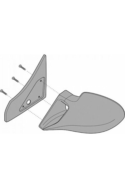 Lampa Βάσεις Εξωτερικών Καθρεπτών Αυτοκινήτου Hyundai S-Coupe 1992-1996 2 τεμ...
