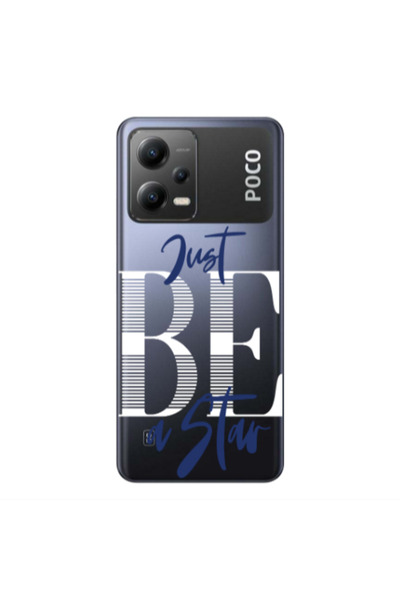 Other Xiaomi Poco X5 Just Be a Star Transparent Silicone TPU Θήκη