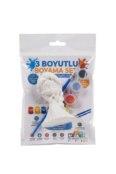 3D Buyanabilir prenses