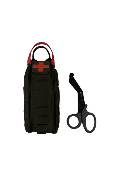 Mil-Tec Θήκη Για Φαρμακείο IFAK Rapid Pack With Scissors Μαύρη