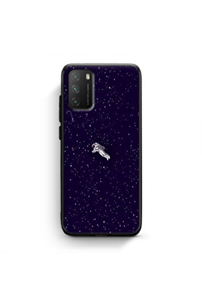 Other Xiaomi Poco M3 Astronaut And Stars Black Glossy Θήκη