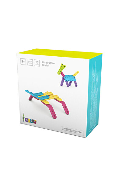 OEM Set constructie creativa, Belti, cu benzi flexibile 50 piese