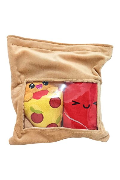 OEM Set de mascote Yummis Together: Pizza si Cola, 15 cm, toreba de transport...