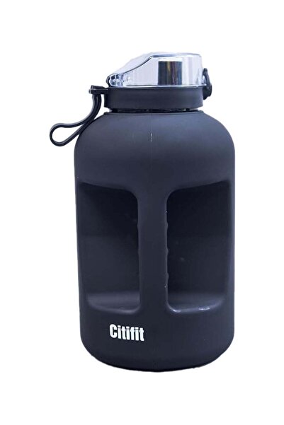 CITIFIT Gym Water Bottle 2.5 L PP,PETG/ Black
