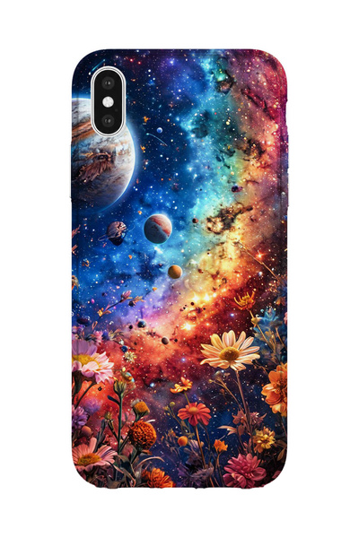 lelia حافظة هاتف شفافة مطبوعة متوافقة مع iPhone XS Max |   مجموعة كوزميك وِسب...