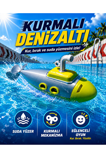 SEKO COMPANY Kurmalı Deniz Altı Kurmalı Banyo Küvet Havuz Deniz Plaj da Yüzen...
