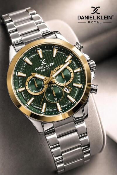 Daniel Klein Steel Cord Calendar Dial 3 Atm Water Resistant 2 Year Warranty M...