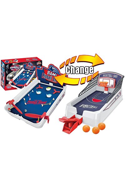ToyMarkt Καλάθι Μπάσκετ - Φλίπερ 2 σε 1 31x21x6εκ. 913652