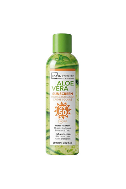 IDC Institute Spray de protecție solară cu Aloe Vera SPF50, 200 ml