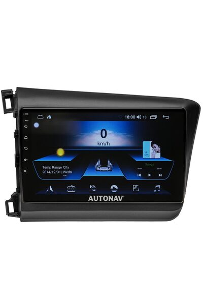 AUTONAV Navigație Android GPS dedicată pentru Honda Civic 2011-2016, Model Cl...