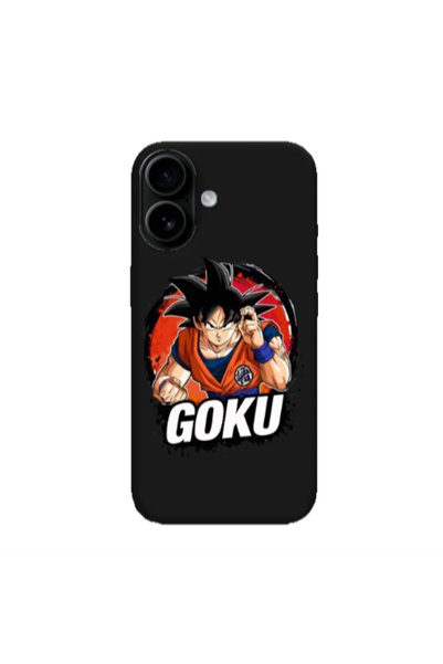Other Apple Iphone 16 plus Dragon Ball Black Colored Silicone TPU Θήκη
