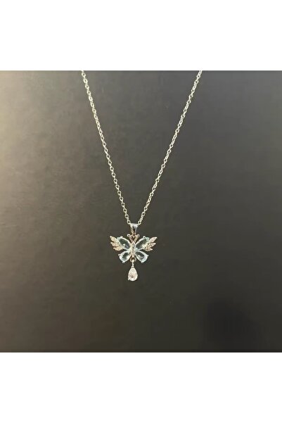 Dem Accessory angel butterfly kolye- zarif sallantılı kelebek kolye