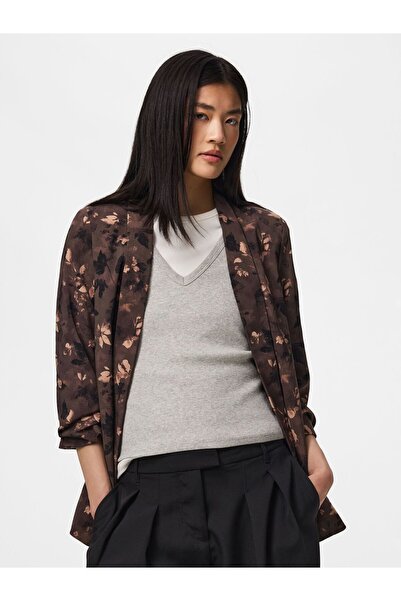 PIECES Blazer PCBOSELLA 3/4-ARM PRINT