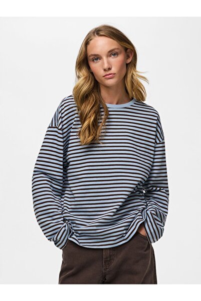 PIECES Top s dlouhými rukávy PCSADIE