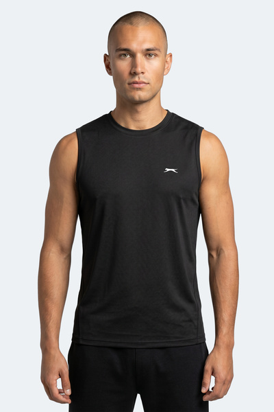 Slazenger تي شيرت أسود للرجال من KINGSHILL