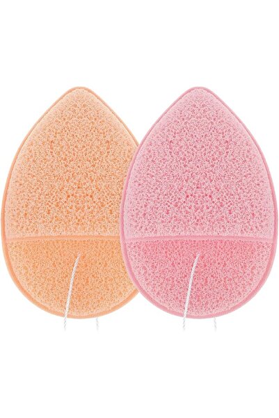 Arabest ALMEKAQUZ 2 PCS Facial Sponge Konjac Glove Bath Sponge Gentle Exfolia...