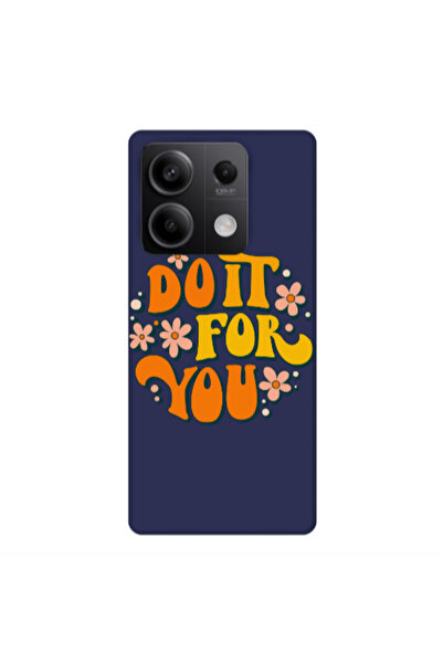 Other Xiaomi Redmi Note 13 5G Do it For You Dark blue Colored Silicone TPU Θήκη