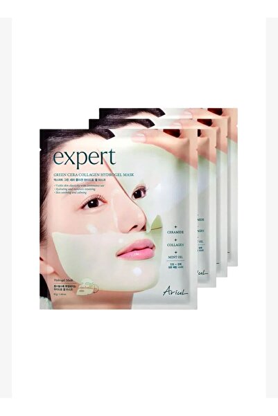 Ariul Expert Green Cera Collagen Hydrogel Mask - Ceramide & Collagen Repairin...