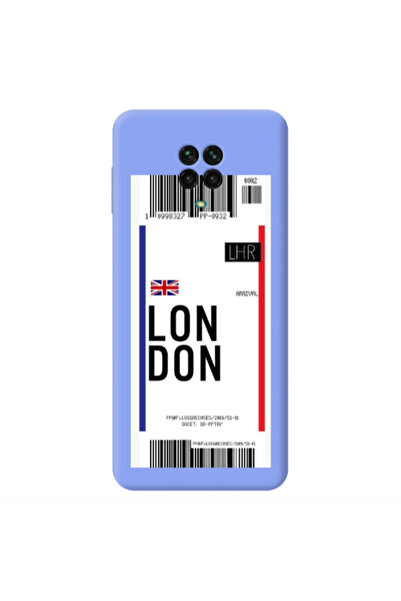 Other Xiaomi Redmi Note 9 Pro London Arrival Light Purple Colored Silicone TP...