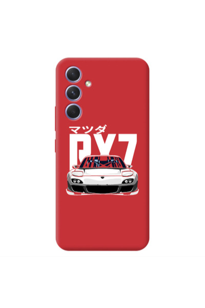 Other Samsung A26 Car Rx7 Red Colored Silicone TPU Θήκη