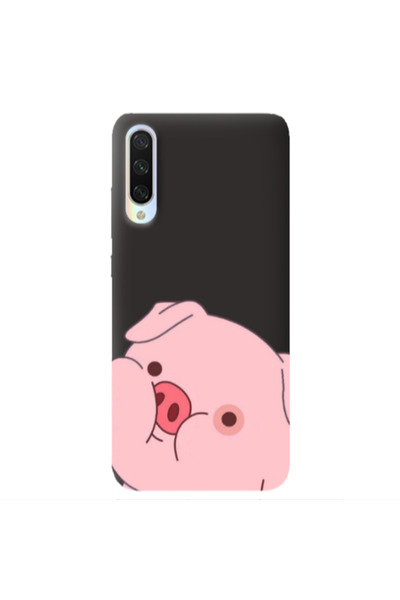 Other Xiaomi Mi 9 Lite Piggy 2 Black Colored Silicone TPU Θήκη