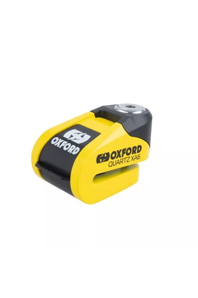 Oxford Quartz XA6 Alarm Disc Lock Yellow/Black – Λουκέτο Δίσκου με Συναγερμό ...