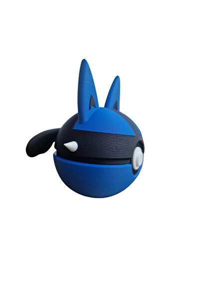 Eva Prints Figurina decorativa Lucario PokéBall, model 3D, inspiratie Pokémon...
