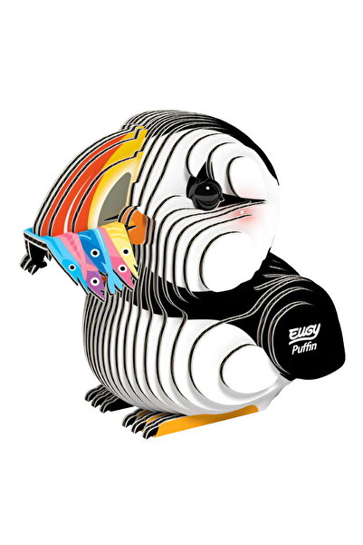 Eugy Puzzle 3D, Eugy, Carton, Multicolor