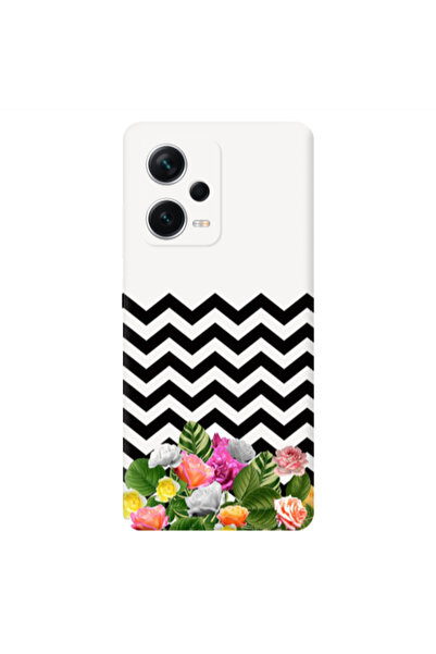 Other Xiaomi Poco X5 Arow patern Red Colored Silicone TPU Θήκη