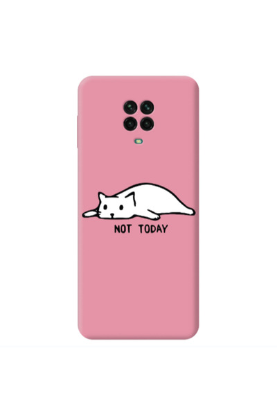 Other Xiaomi Redmi Note 9 Pro Not Today Pink Colored Silicone TPU Θήκη