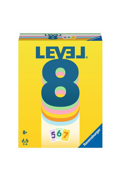 RAVENSBURGER Joc de carti Level 8, joc de familie pentru 2-6 jucatori, varsta...