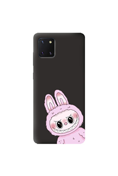 Other Samsung Note 10 Lite Labubu 6 Black Colored Silicone TPU Θήκη