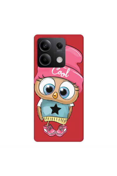 Other Xiaomi Redmi Note 13 5G Cool Star Red Colored Silicone TPU Θήκη
