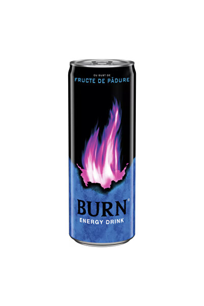 Burn Băutură energizantă Fructe de pădure, Doza, 250 ml