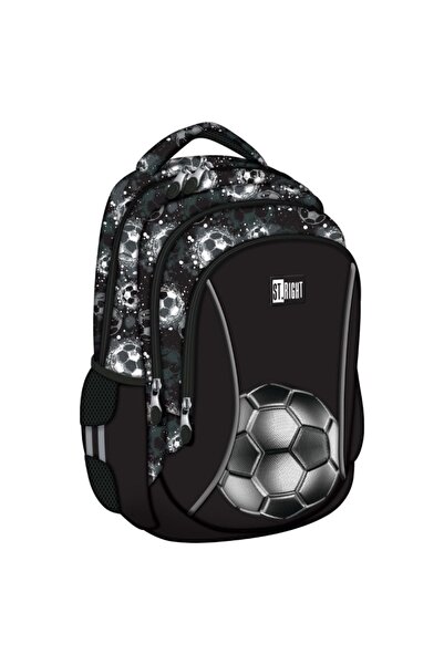 MC Micostore Σχολική τσάντα Silver Goal BP26, 39 εκ., 3 θήκες, 697487