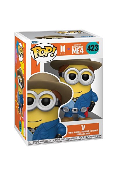 OEM Figurina - Pop! BTS x Minions: V, Multicolor, cm