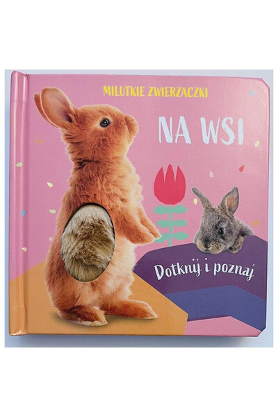 OEM Carticica senzorială tactilă La ferma Animalute dragute Cuberdon