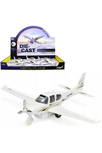 OEM Avion Trifox metalic turnat sub presiune, cu funcție pull back și sunet, 6+