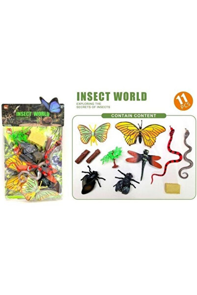 OEM Merkpol set de figurine insecte și accesorii 11 piese