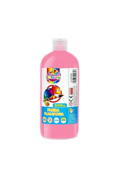OEM Set 6 vopsele plakat Sweet Colours, fluorescenta, multicolor, 6 x 500 ml