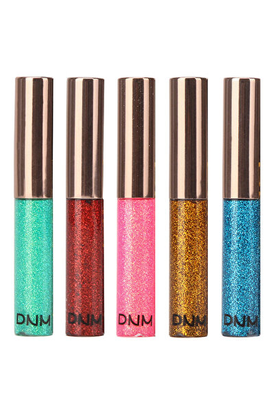 DNM Γκλίτερ Άιλαϊνερ 5ML - χρώμα: # 1-Κόκκινο της τριανταφυλλιάς