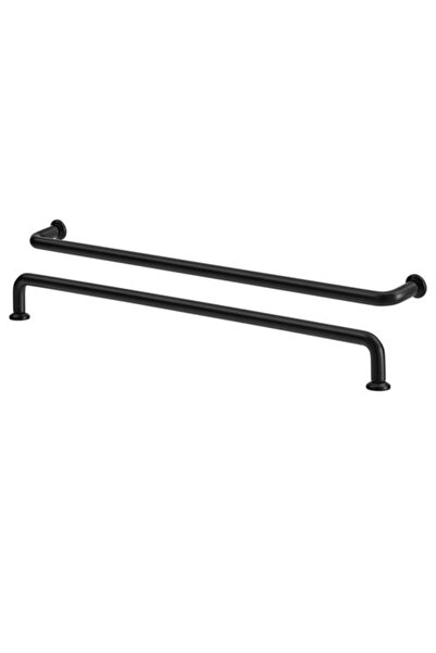 IKEA Bagganas dolap kulp siyah, 335mm, 2 adet