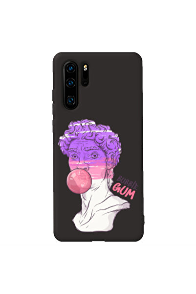 Other Huawei P30 Pro Pin Bubble Black Colored Silicone TPU Θήκη