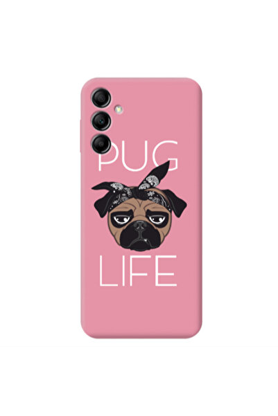Other Samsung A24 Pug Life Pink Colored Silicone TPU Θήκη