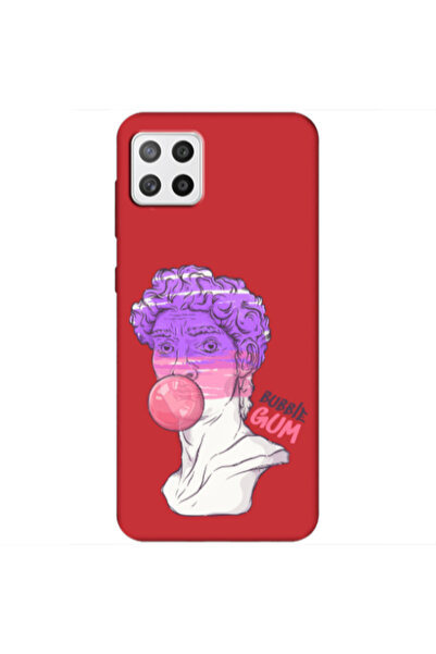 Other Samsung A22 5G Pin Bubble Red Colored Silicone TPU Θήκη