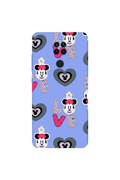 Other Xiaomi Redmi Note 9 Minnie Light Purple Colored Silicone TPU Θήκη