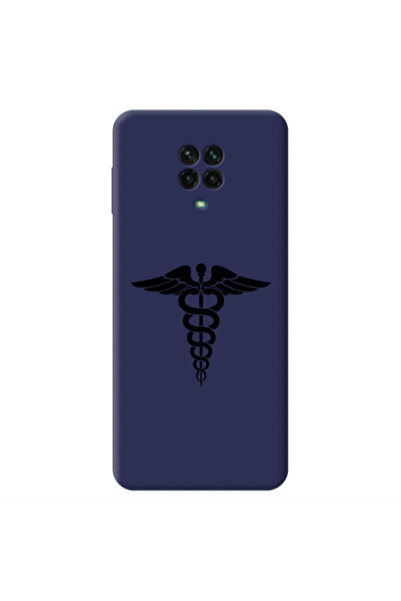 Other Xiaomi Redmi Note 9 Pro Medical Spa Dark blue Colored Silicone TPU Θήκη