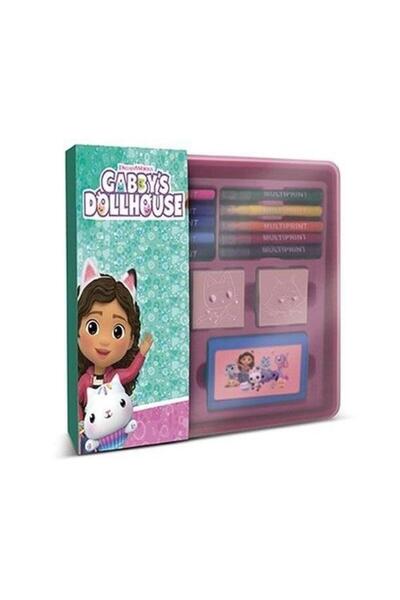 Multiprint Koci Domek Gabi Set de ștampile cu markere și autocolante